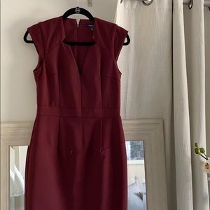 Maroon Dress
